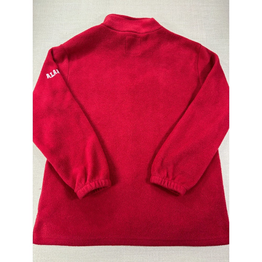Three Square Alabama Crimson Tide Full Zip Red Fleece Size Small - Picture 10 of 10
